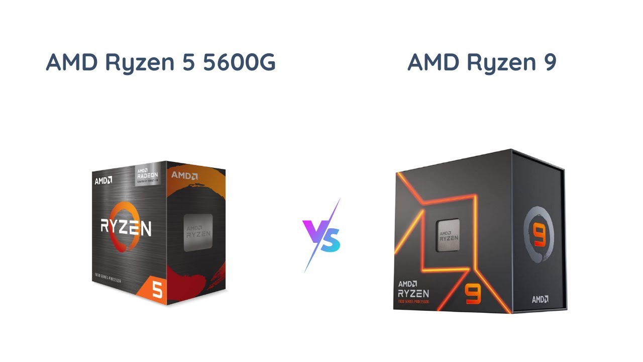 AMD Ryzen 5 5600G vs. Ryzen 9 7900X - Which CPU is Best for You