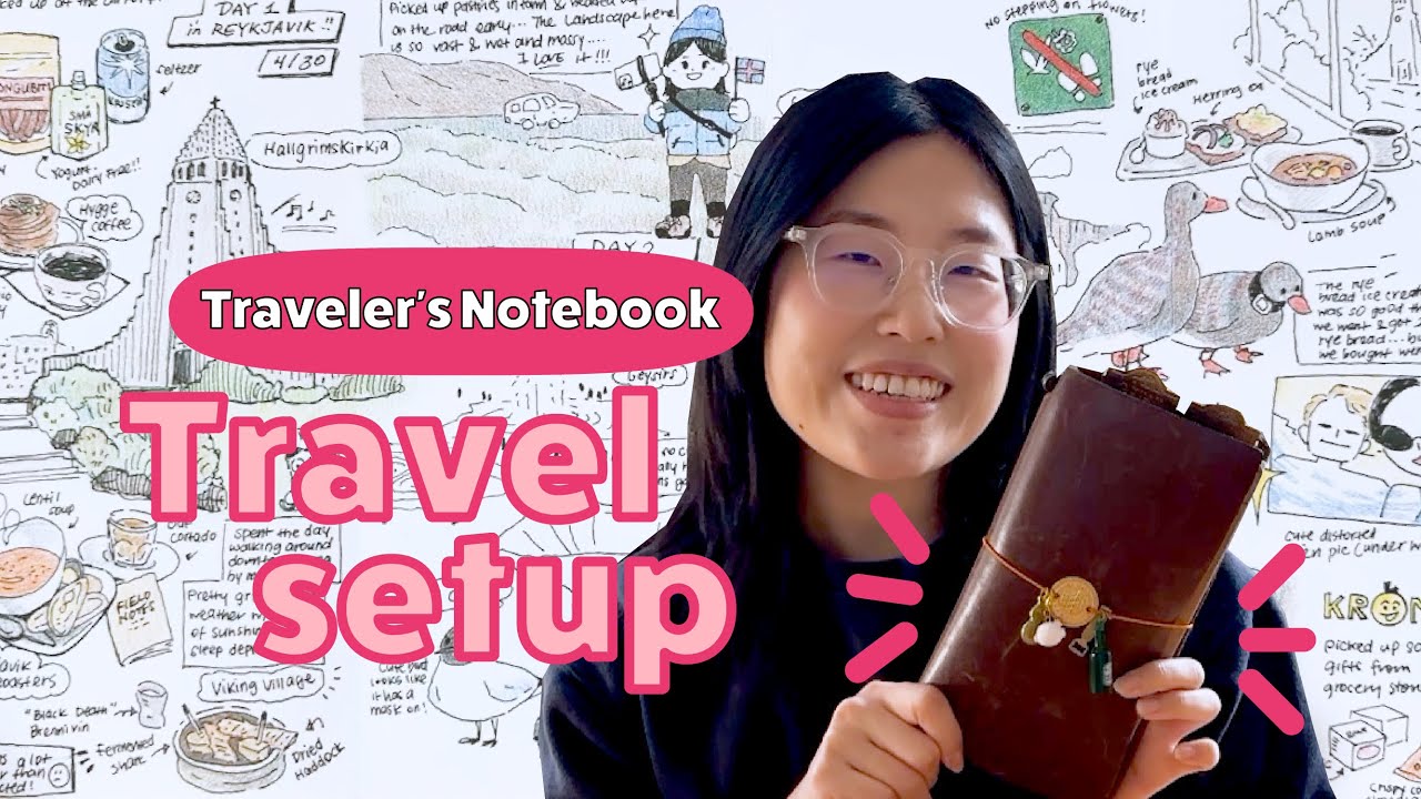 Записная книжка путешественника: минималистичный и функциональный набор для зарисовок в путешествии