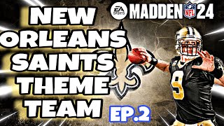 THE  SAINTS THEME TEAM MADDEN 24 , THE BEST THEME TEAM MADDEN 24 BUDGET BEAST, NO MONEY SPENT MUT24