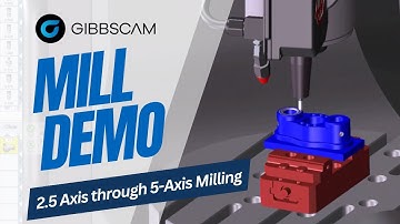 GibbsCAM Full Mill Demo (2 through 5-Axis)
