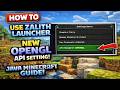 How To Use Mobile Glues With 26.2 Minecraft On Zalith Launcher | Vulkan Update