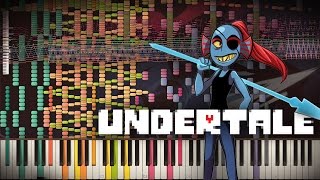 Synthesia: Undertale - NGAHHH!! & Spear of Justice | 70,000+ Notes | Black MIDI chords