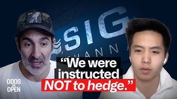 Why SIG Tells Traders Not to Hedge! - Ex-SIG Trader and Moontower Founder, Kris Abdelmessih