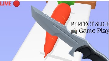 Perfect Slice 🛑 3D New  Game 🎮