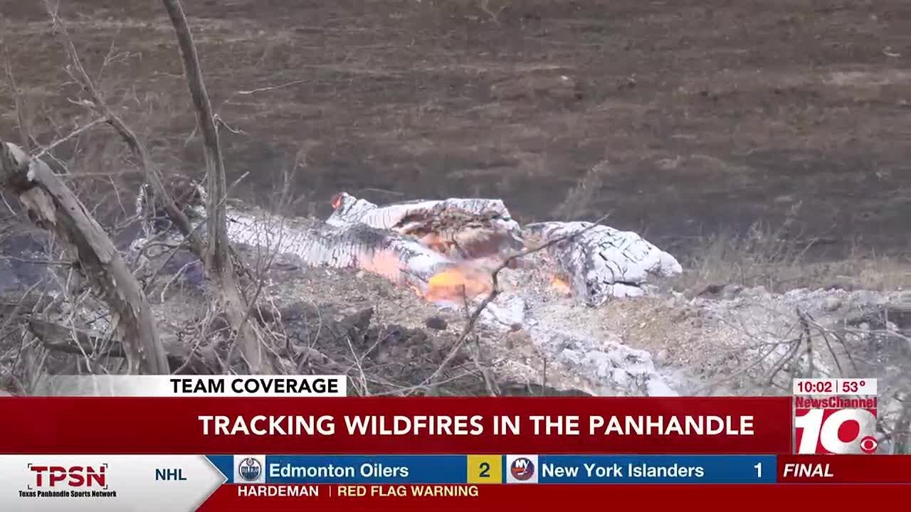 Crews making progress on fires across the Panhandle - YouTube