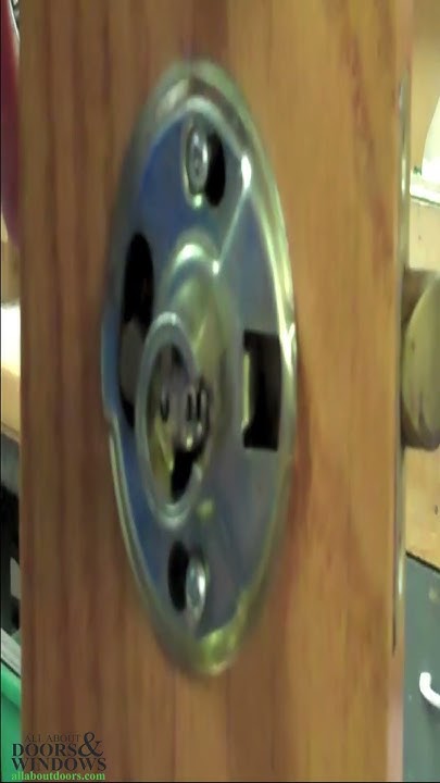 Remove a Door Knob with No Visible Screws *FAST* YouTube