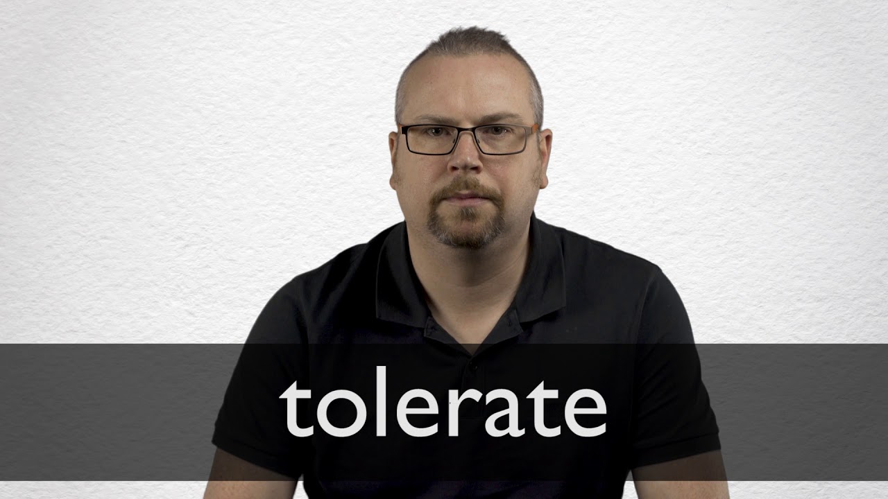 How To Pronounce Tolerate In British English