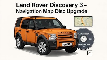 How to upgrade the SatNav / Navigation DVD on Land Rover Discovery 3 / LR3