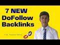 7 Instant Approval Free DoFollow Backlinks | Create High Quality DoFollow Backlinks