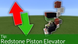 How To Build a Piston Elevator in Minecraft Pocket Edition