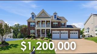 TOUR This Distinguished $1,200,000 Home in Woodbridge Virginia