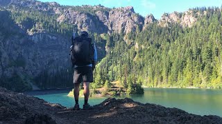 Silent Hiking to Lake Angeles Alone via Switchback Trail & Klahhane Ridge | Olympic National Park
