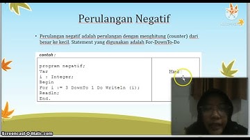 struktur kontrol perulangan