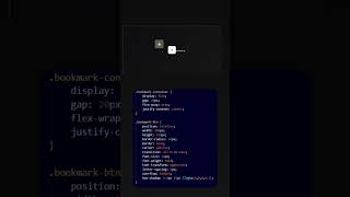 how to build a Book Mark using html css and javascript #coding #javascript #code #css
