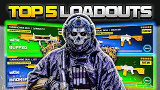 the TOP 5 *BROKEN* META Loadouts in Warzone After the NEW UPDATE! (Warzone BEST Builds)