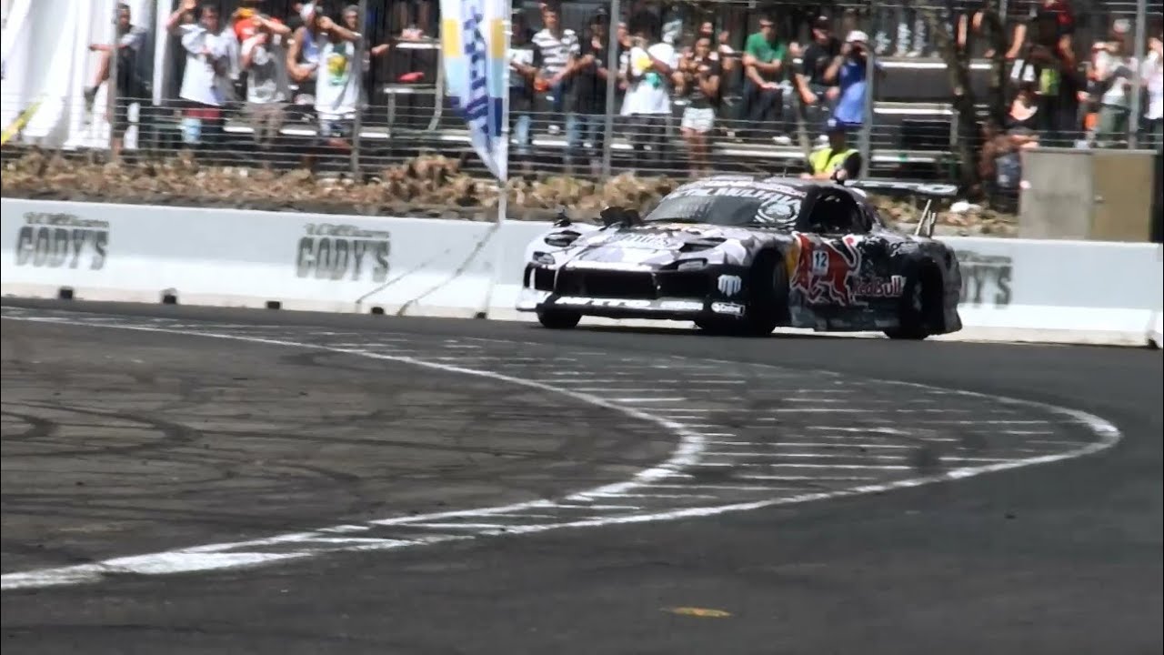 Mad Mike Rx7 Rear Mad Mike Red Bull RX7 - Backwards Entry - Cody's D1NZ Round 4, Mt Smart ...