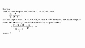Exam FM exercise for April 16, 2018