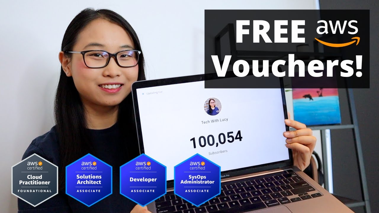 20 FREE AWS Certification Exam Vouchers! 100K Subs Giveaway [Closed