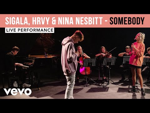 Sigala HRVY Nina Nesbitt Somebody Live Performance Vevo