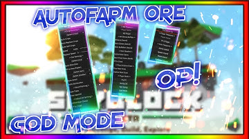 *UPDATE* Skyblock Op Script | Autofarm Ore,Steal Itens,God Mode & More | ROBLOX