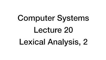 CoSc 330 5thEd Lecture 20