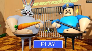 BUG'S BUNNY BARRY'S PRISON RUN! OBBY ROBLOX #roblox #obby