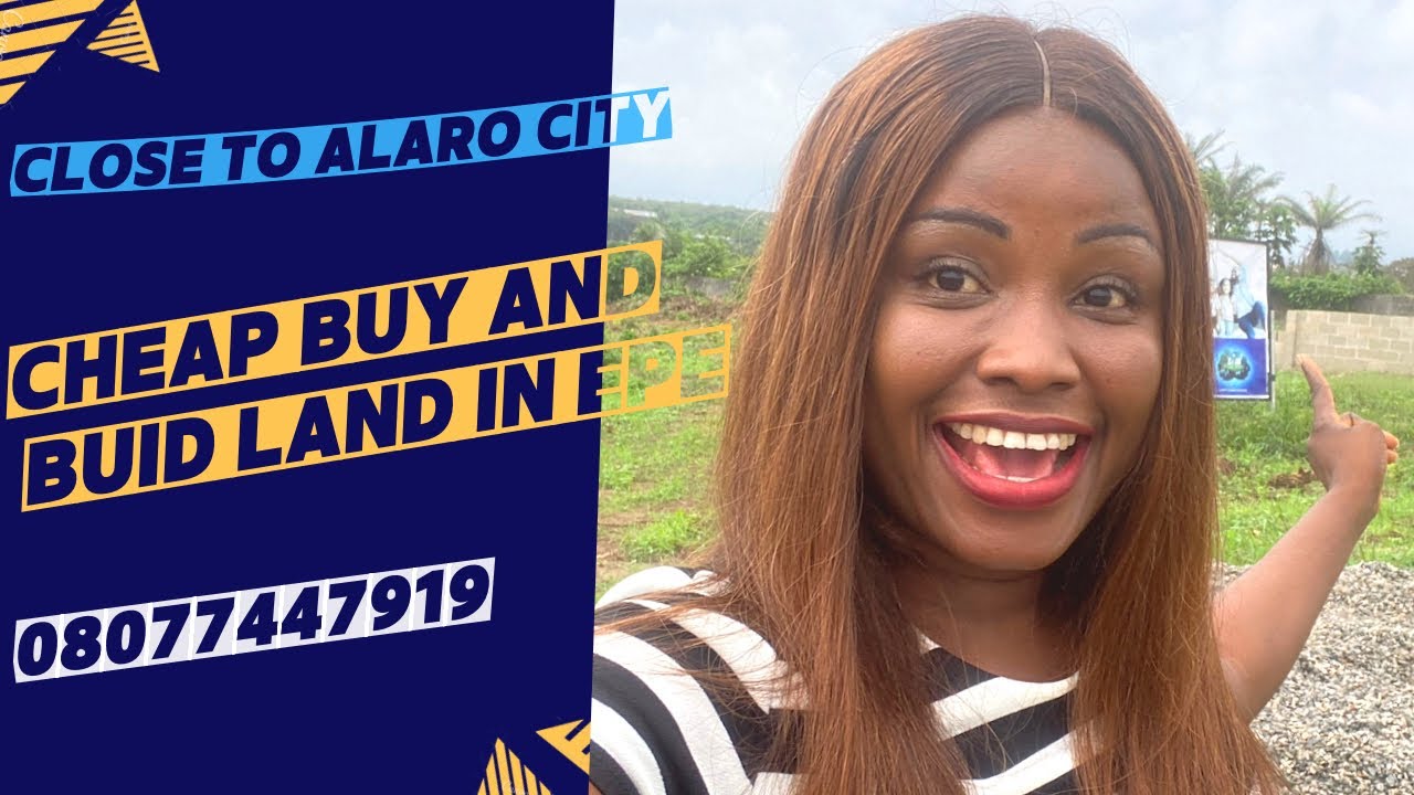 Land for sale in Epe Lagos Nigeria Affordable buy and build land for 3.5m (8,428) close to