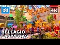 [4K] Bellagio Hotel Las Vegas 2022 LUNAR / CHINESE NEW YEAR - Walking Tour & Travel Guide 🎧