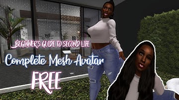 Second Life 101- Creating a Full Avatar for FREE|| Beginners Guide to Second Life 2020|| Part 1