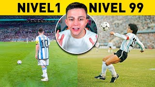 GOLES INCREÍBLES DEL NIVEL 1 al 100.