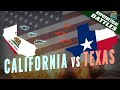 Texas vs California: Who'd win a hypothetical war? (2020)