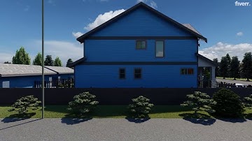 Do 3d architectural rendering, walkthrough  animation video - Best Architecture & Interior Design