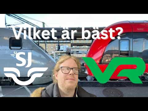 Video till X2000 eller VR – vilken är trevligast att åka med?