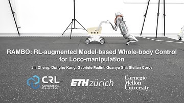RAMBO: RL-augmented Model-based Whole-body Control for Loco-manipulation