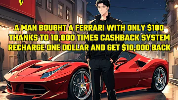 A Man Bought a Ferrari With $100 Thanks to His 10,000 Times System: Recharge $1 and Get $10,000 Back