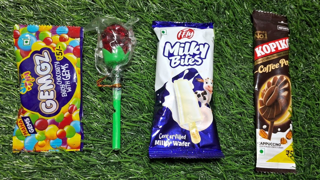 Satisfying Video Asmr Unboxing GIANT Rainbow Lollipop with Yummy Sweets Chocolate and Candy Cutting 