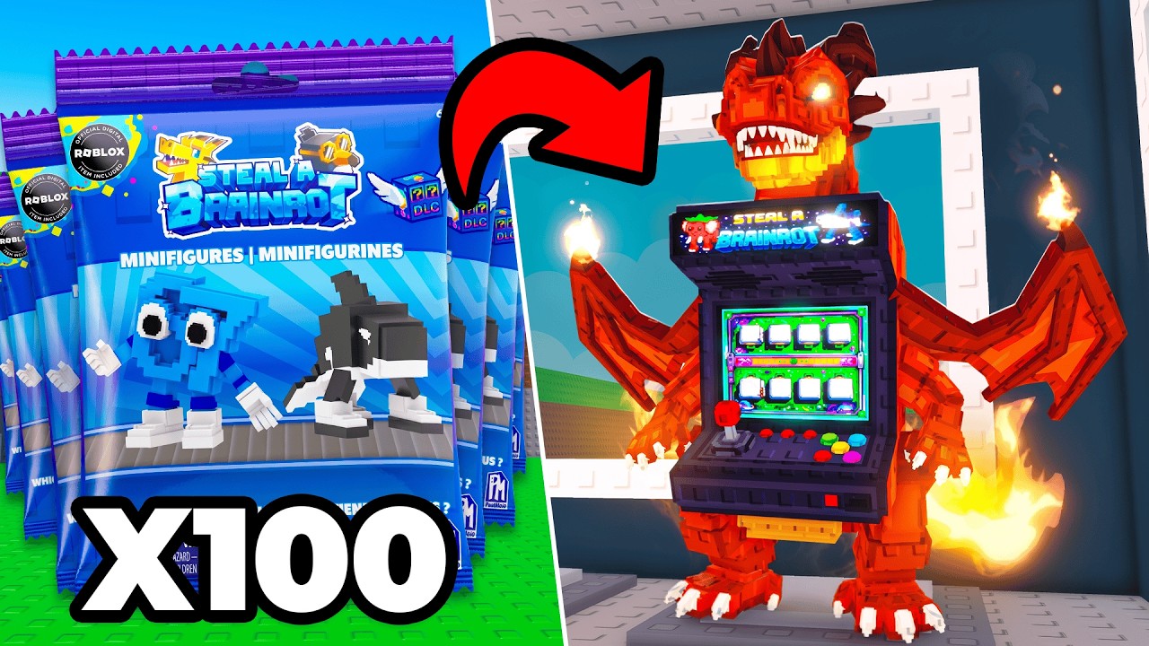 I Bought 100 DLC BOXES to Get RAREST Secret Brainrots! - YouTube