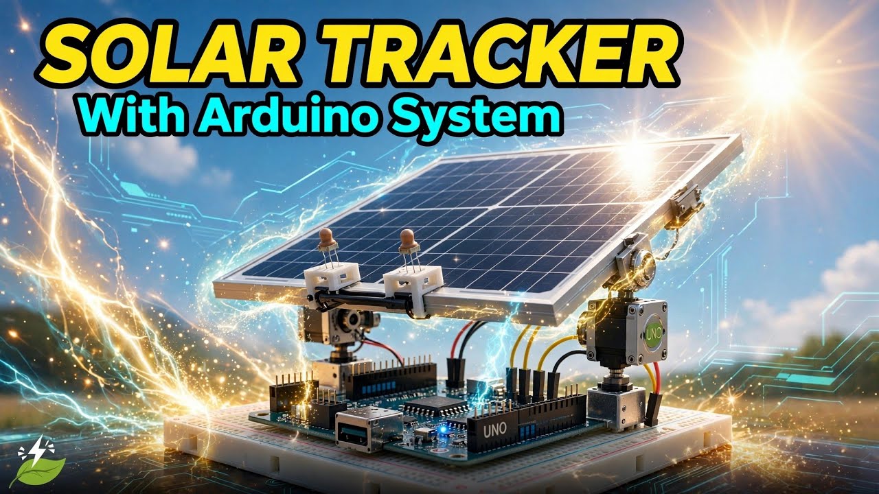 Light tracking solar panel - YouTube