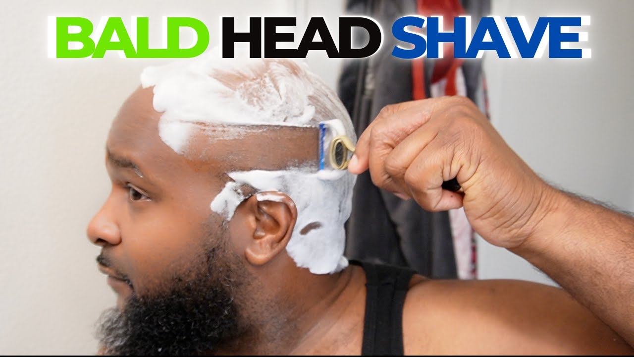 Black Dad Teaches: Head Shave Routine | Tutorial | Techniques | The ...