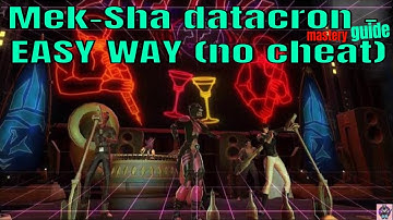 SWTOR - Mek Sha red datacron guide (REALLY easy way no cheat)