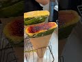 I had a super rich and high-quality matcha crepe in Japan #matcha