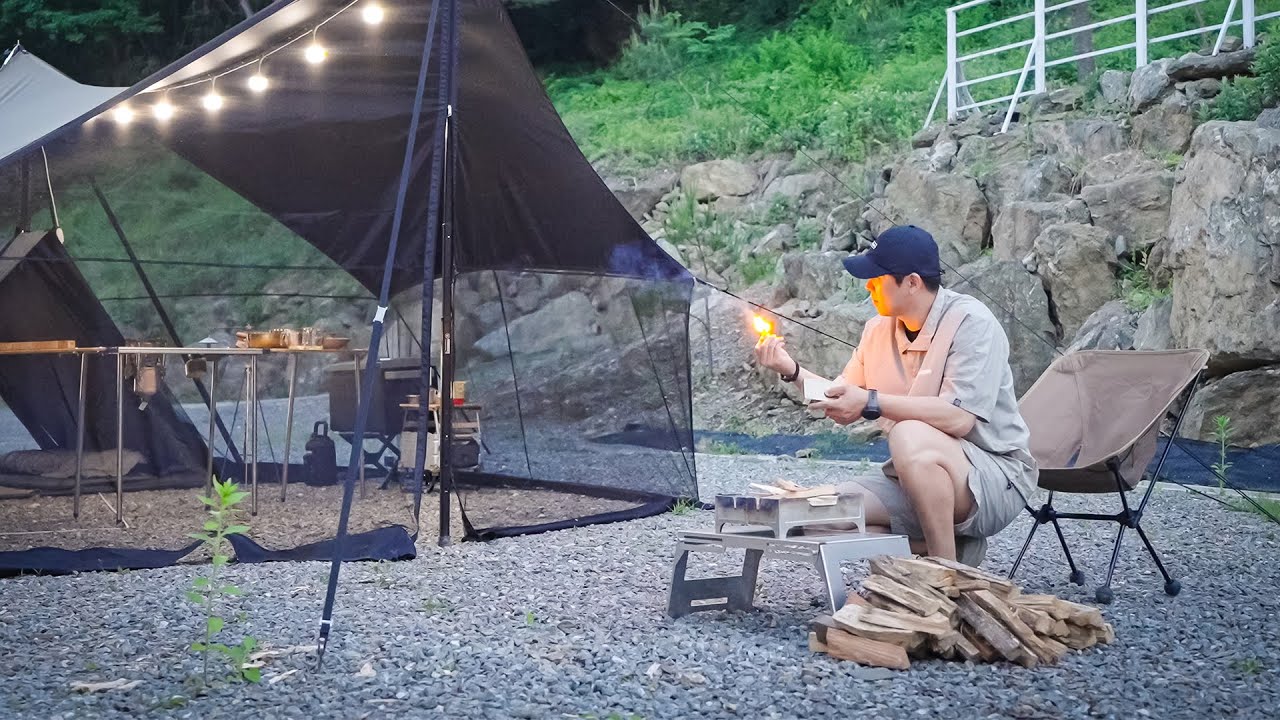 🌱уютный кемпинг под тенью, который держит ошибки вне_ASMR