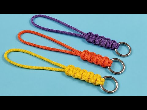 llavero macramé / Paracord keychain / Macrame keychain tutorial