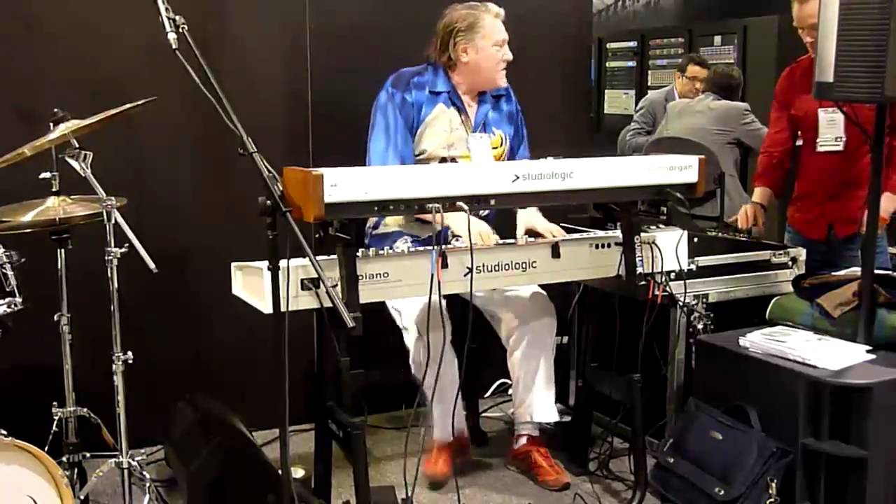 Brian Auger performing at the NAMM show 2011 YouTube