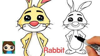 How to Draw Rabbit | Winnie the Pooh