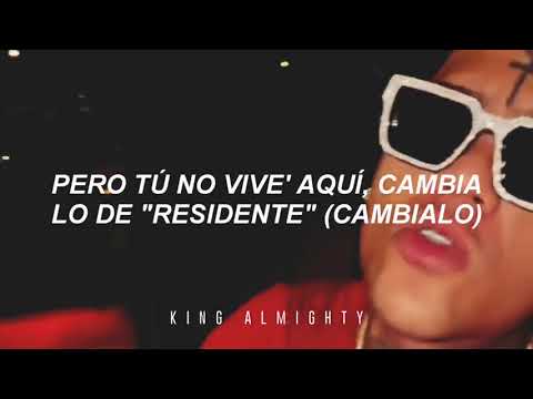 Almighty – Invictux 3 (Tiraera Para Residente) | LETRA