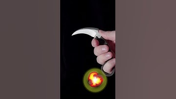 USE PROMO 👉 KRMBT 👈 The real story behind the knife from CS2!