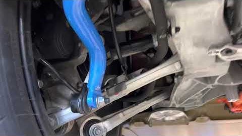 Tesla Plaid Unplugged Performance Rear Adjustable Sway Bar