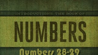 Numbers 28-29 Bible Study - Calvary Chapel Deerfield Beach