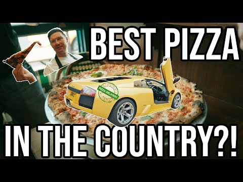 Video thumbnail: LAMBORGHINI PIZZA DELIVERY! / Food Review Club